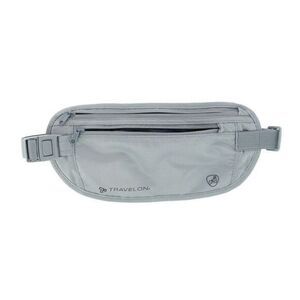 New Travelon Gray RFID Blocking Undergarment Waist Pouch Gray bag